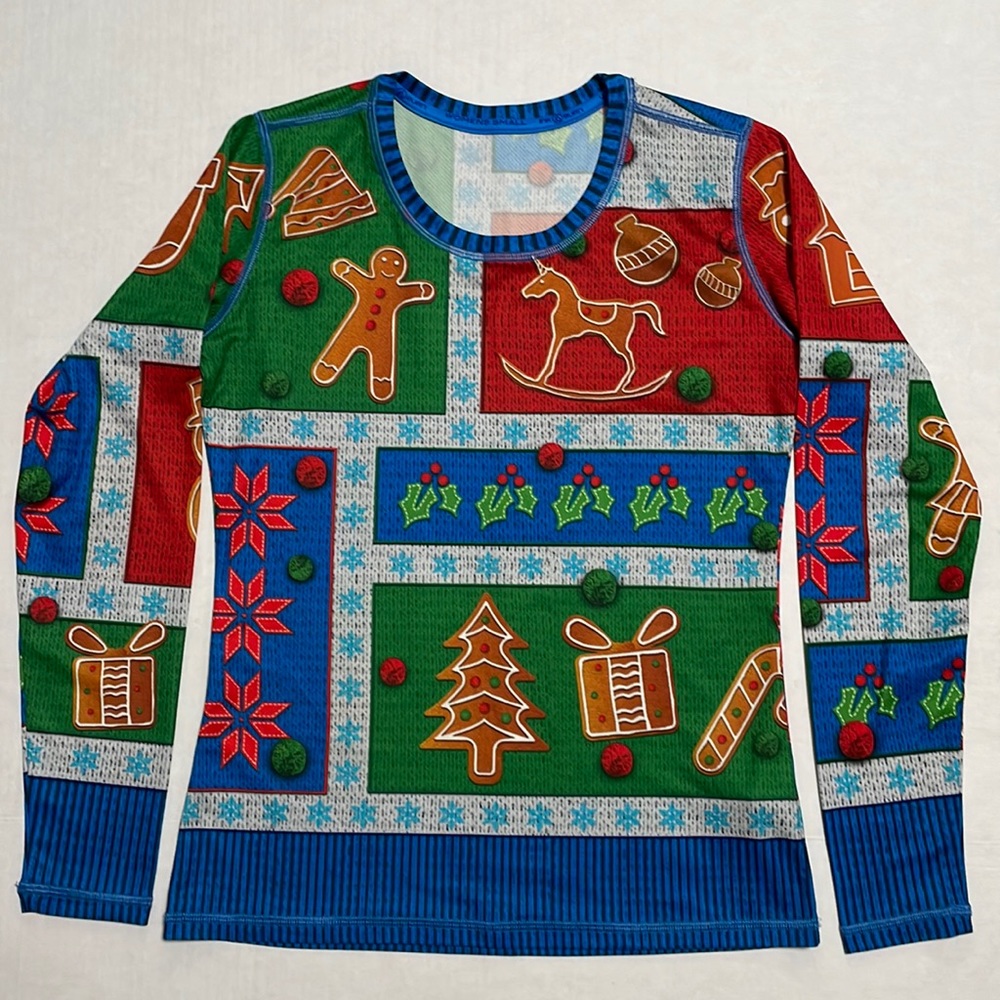 INKnBURN Women’s 2017 Holiday Long Sleeve Tech Shirt